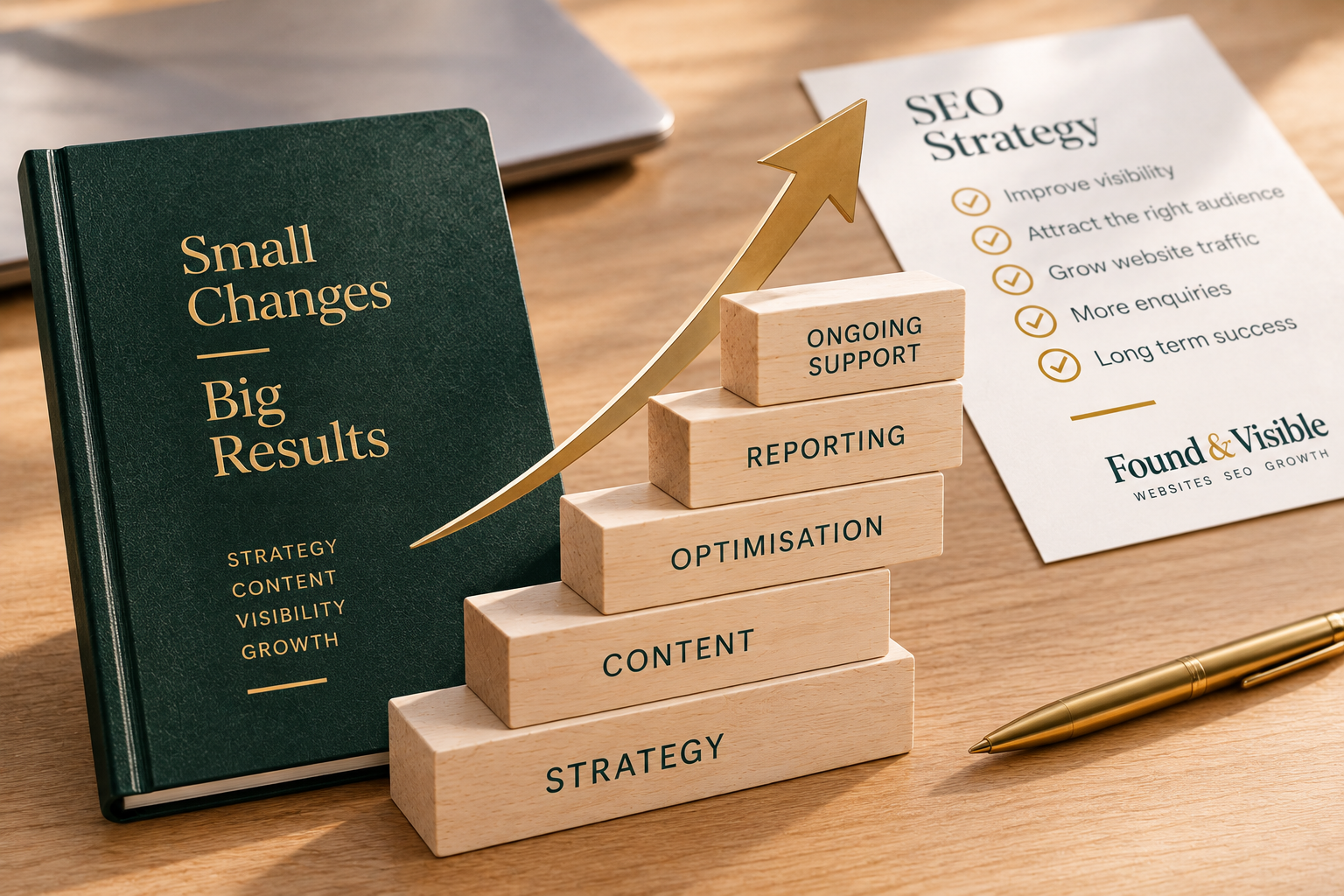 Found and Visible ongoing support SEO Found and Visible SEO ongoing support and optimisation